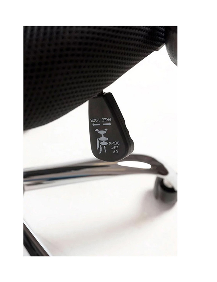 Cadeira Escritório Mesh Preta