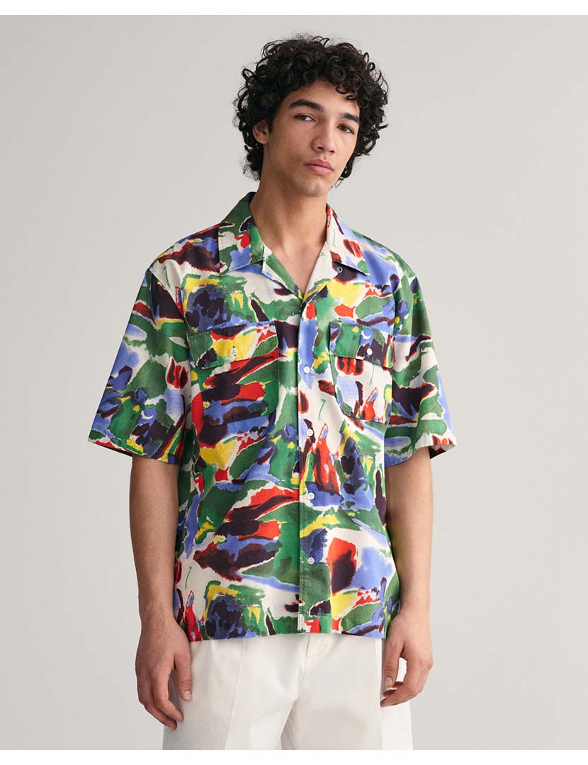 Camisa Multicor Homem