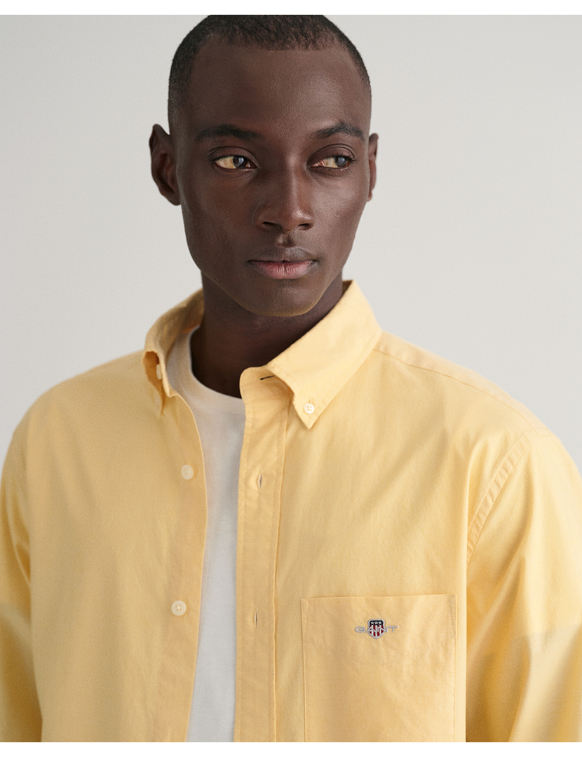 Camisa Amarelo Homem