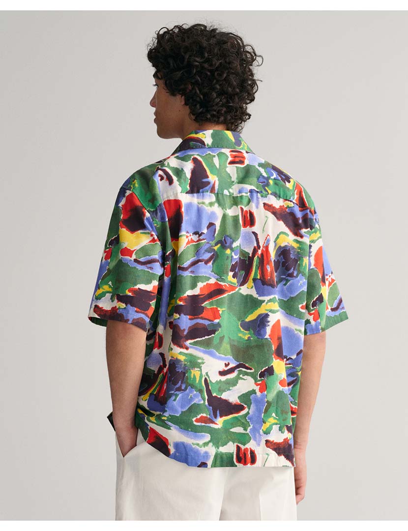 Camisa Multicor Homem