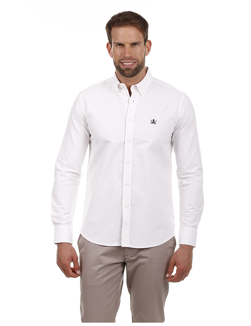 Camisa Branco Homem