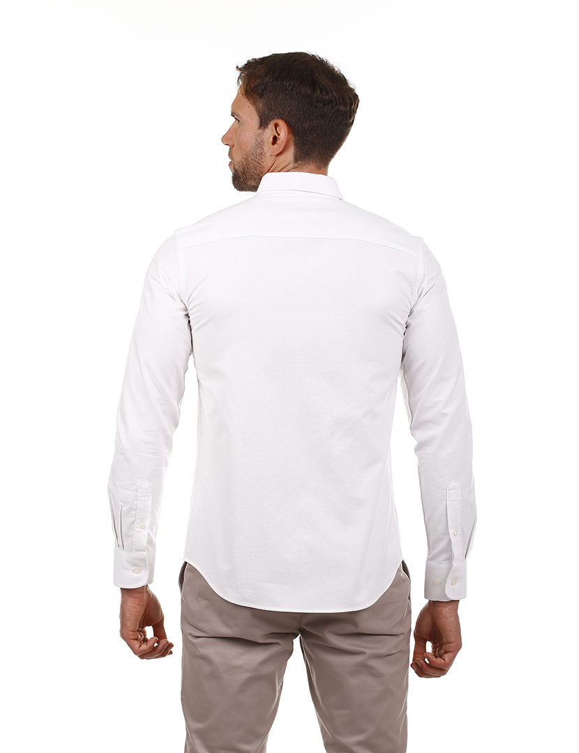 Camisa Branco Homem
