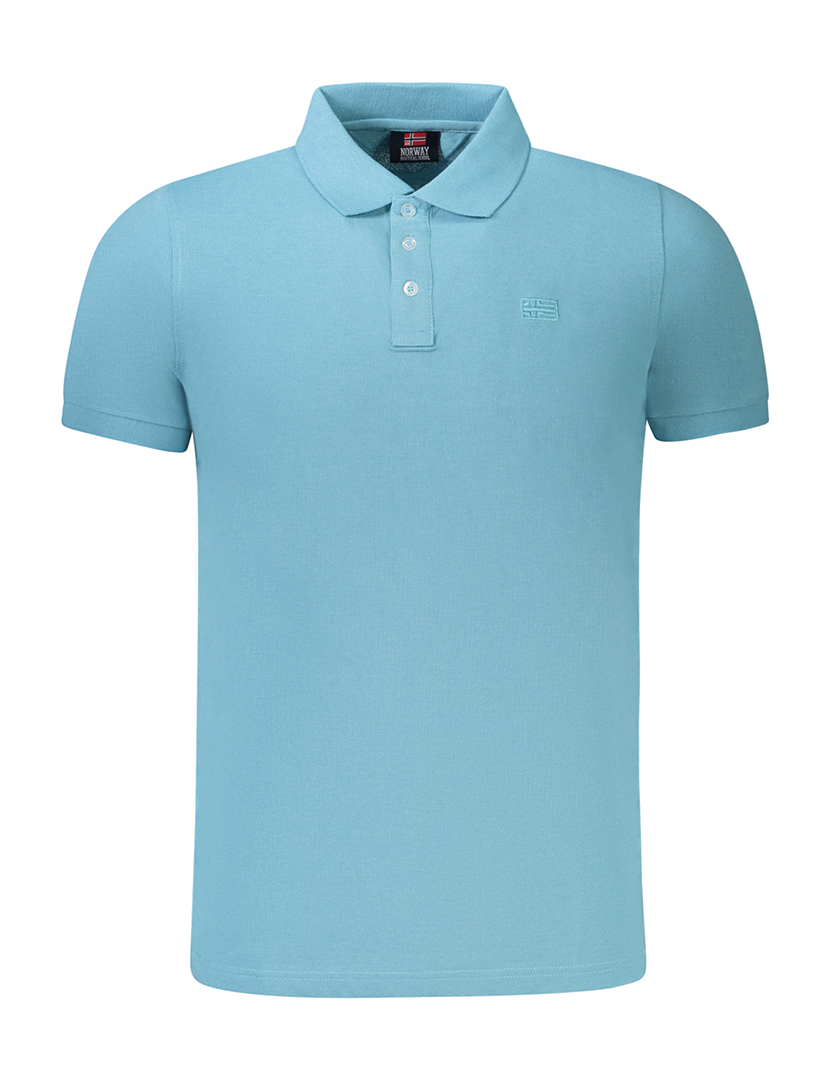 Pólo Homem Azul Celeste