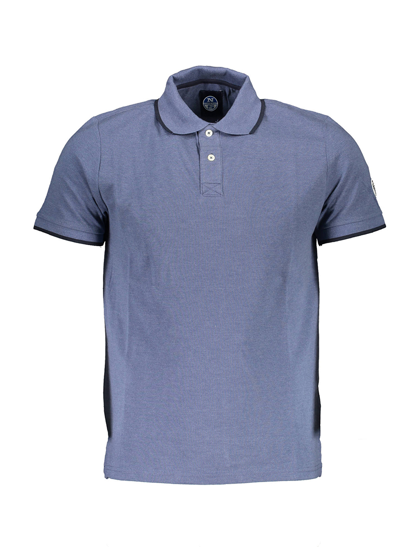 Pólo Azul Homem
