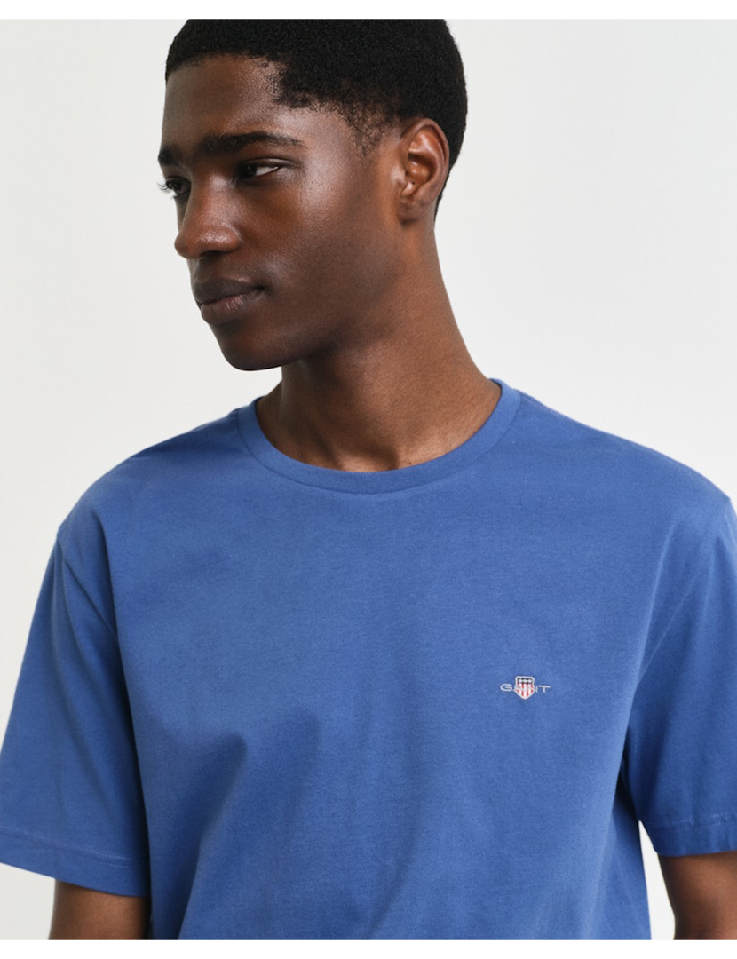 T-Shirt Regular Fit Shield Azul