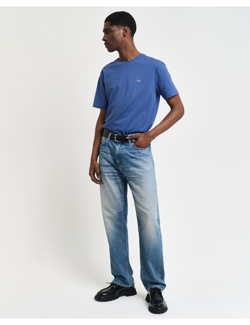 T-Shirt Regular Fit Shield Azul