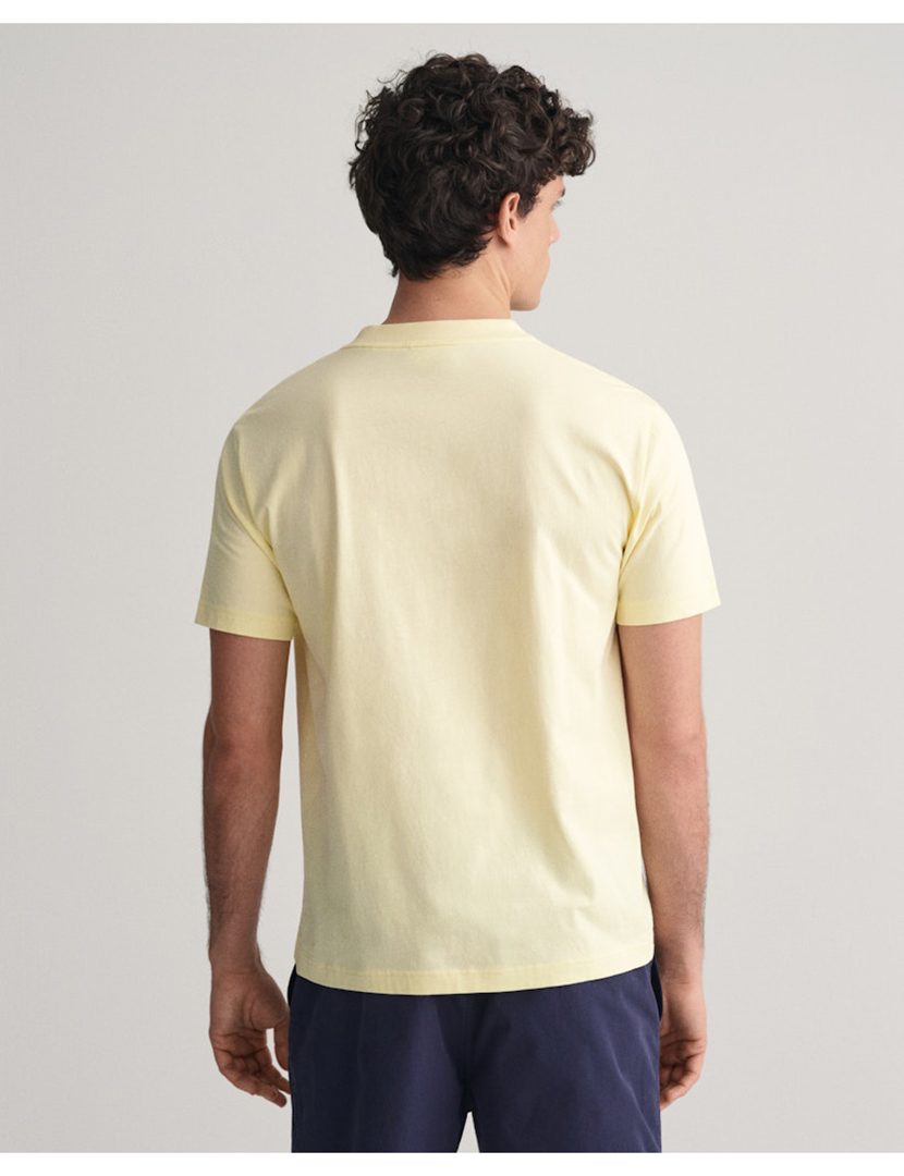 T-Shirt Tonal Archive Shield Amarelo