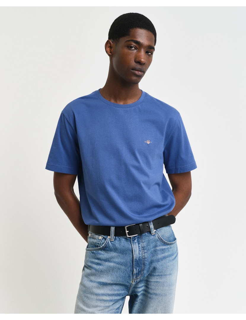 T-Shirt Regular Fit Shield Azul