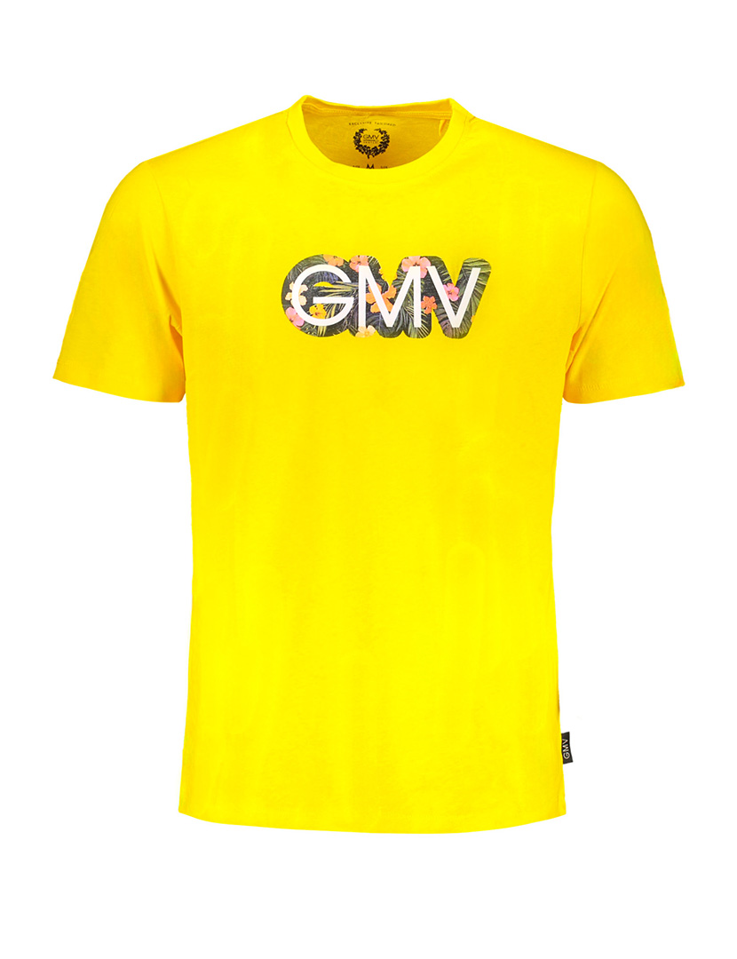 T-shirt Amarelo Homem