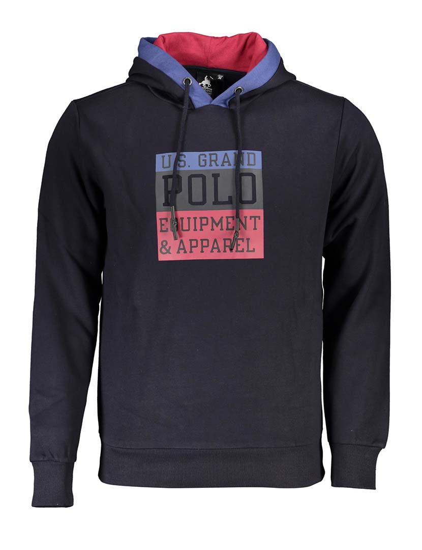 Camisola meio fecho Homem Azul