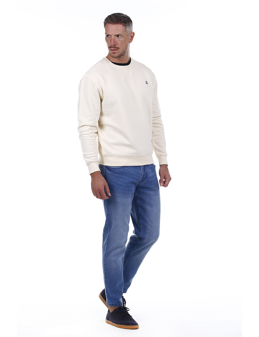 Sweatshirt Bege Homem