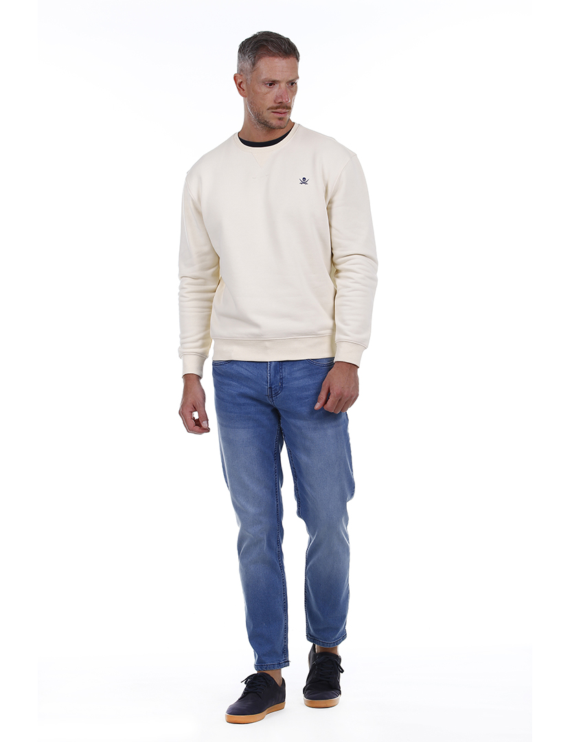 Sweatshirt Bege Homem