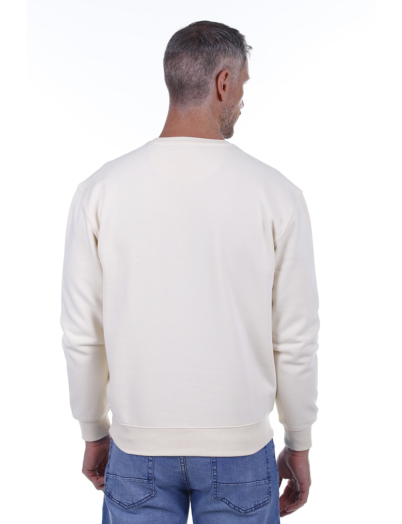 Sweatshirt Bege Homem