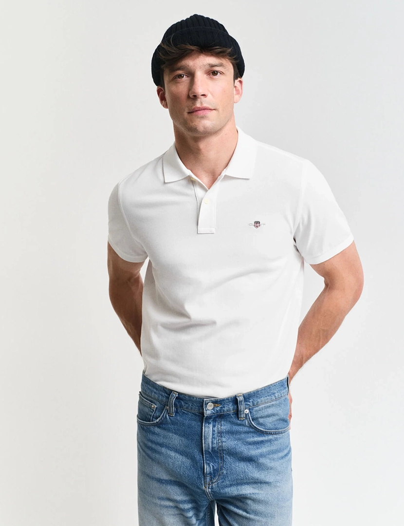 Pólo Emb Original Shield Branco