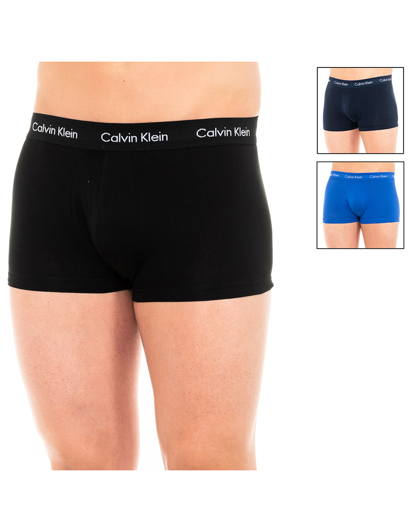Pack 3 Boxers Preto e Azul