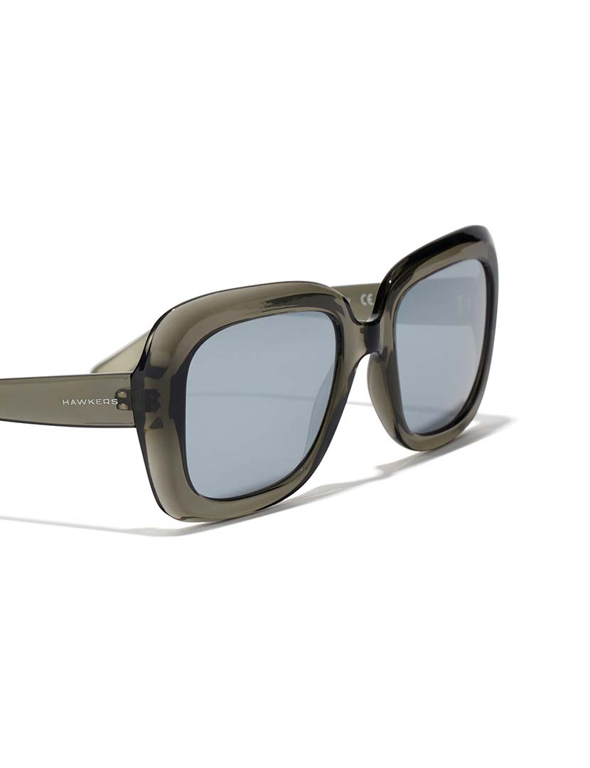 Óculos de Sol Butterfly Feminino Prateado