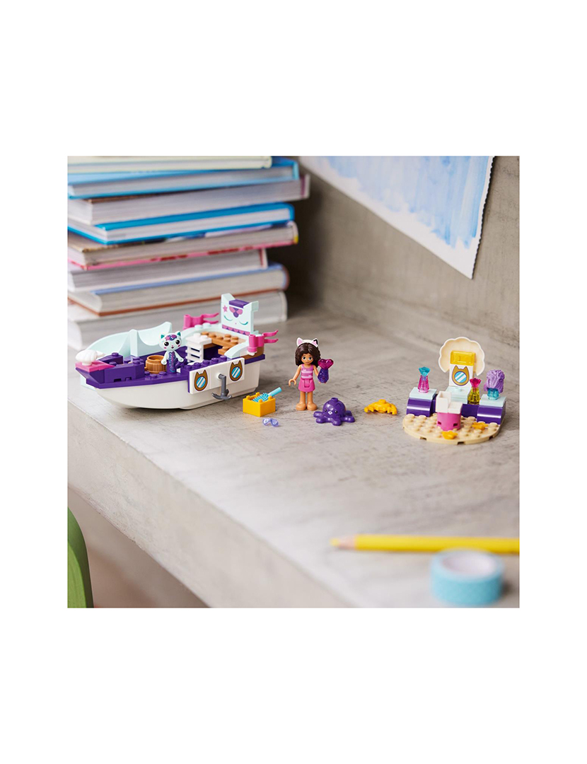 Lego Gabby Navio E Spa Com Gabby E Serei	