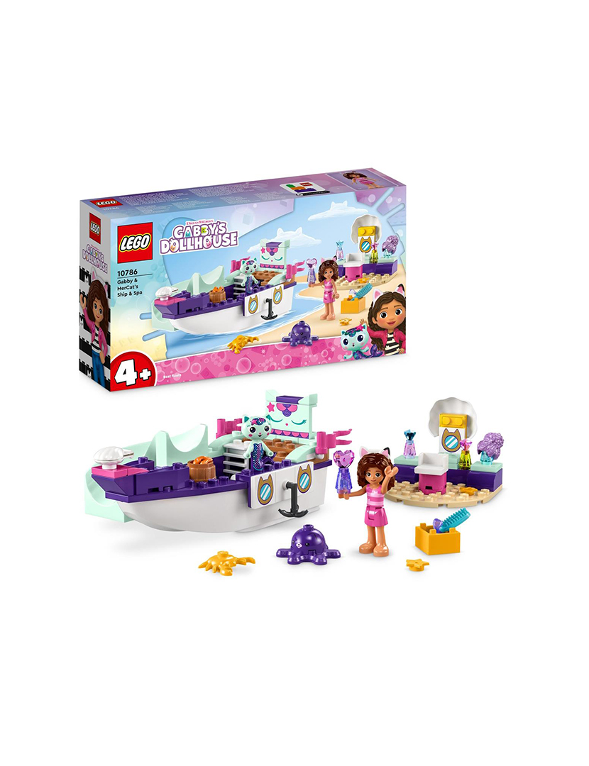 Lego Gabby Navio E Spa Com Gabby E Serei	