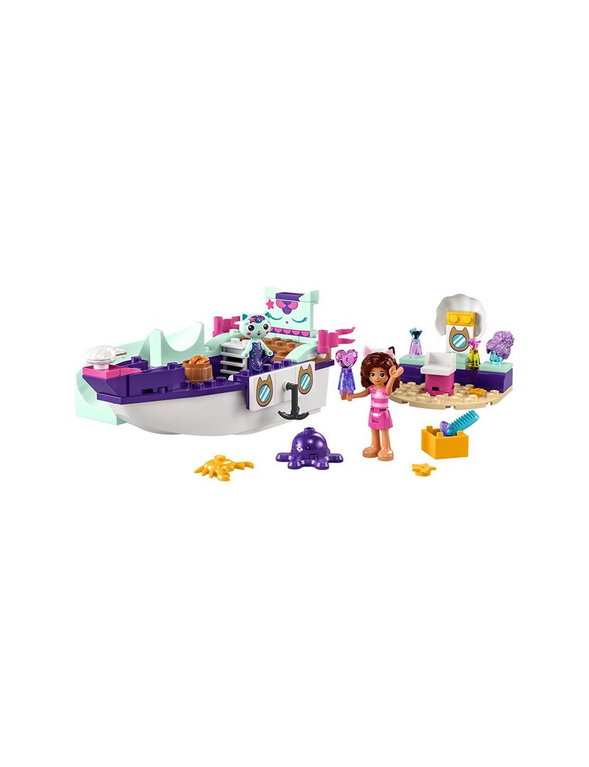 Lego Gabby Navio E Spa Com Gabby E Serei	