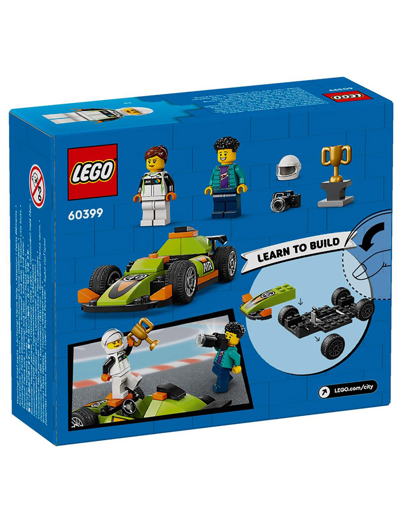 Lego City Carro De Corrida Verde 60399