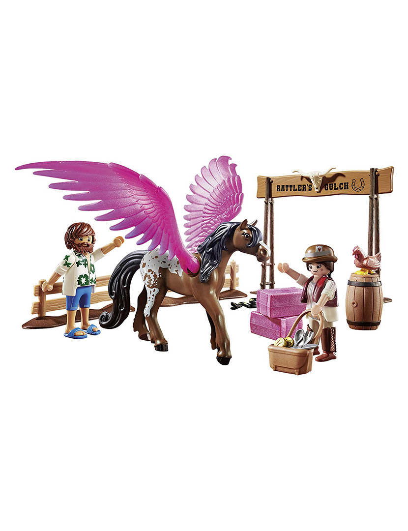 Playmobil O Filme: Marla, Del e Cavalo
