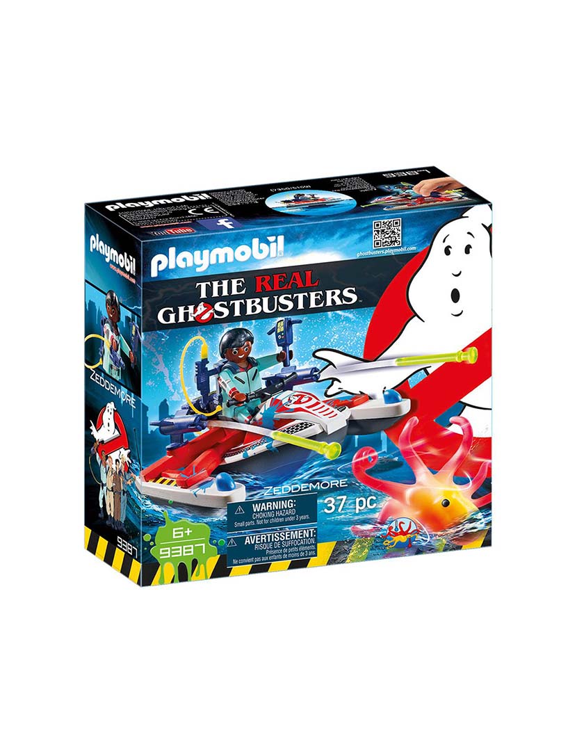Playmobil Ghostbusters Zeddemore com Mota