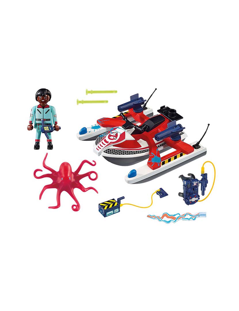 Playmobil Ghostbusters Zeddemore com Mota