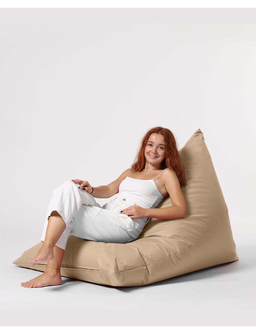 Pufe Pirâmide Grande Cama Mink