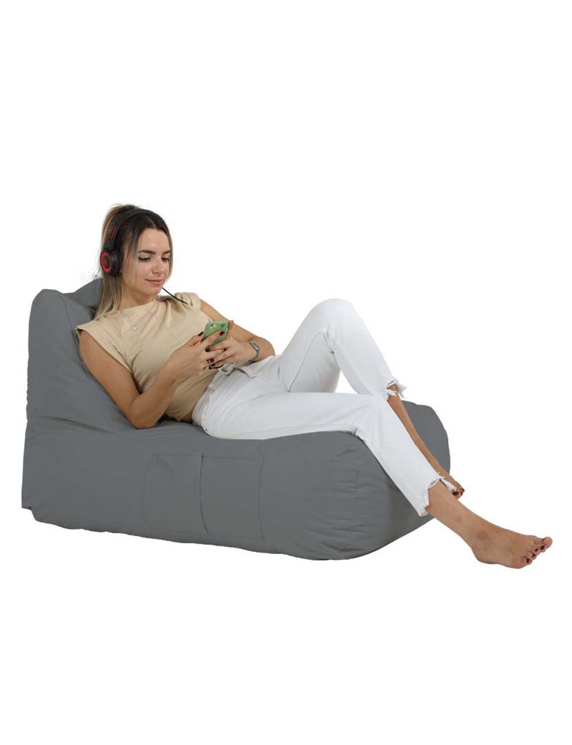 Pufe Trendy Comfort Cama Fume