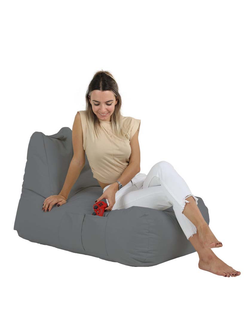 Pufe Trendy Comfort Cama Fume