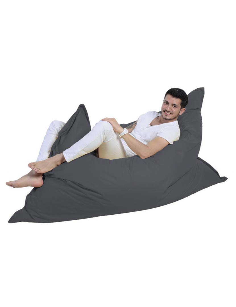 Pufe Almofada Gigante Fume