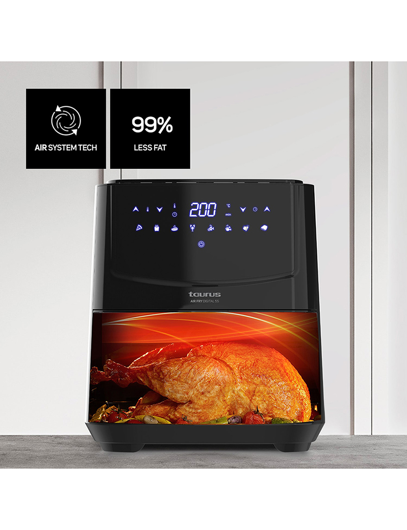 Fritadeira Air Fryer Digital 5S